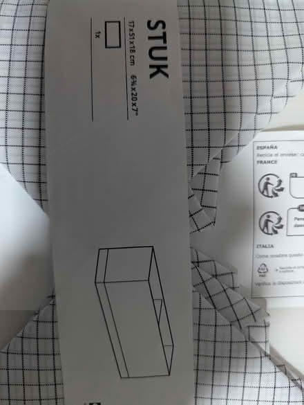 Photo of free IKEA Stuck Organiser boxes (Grangeway area NN10) #2