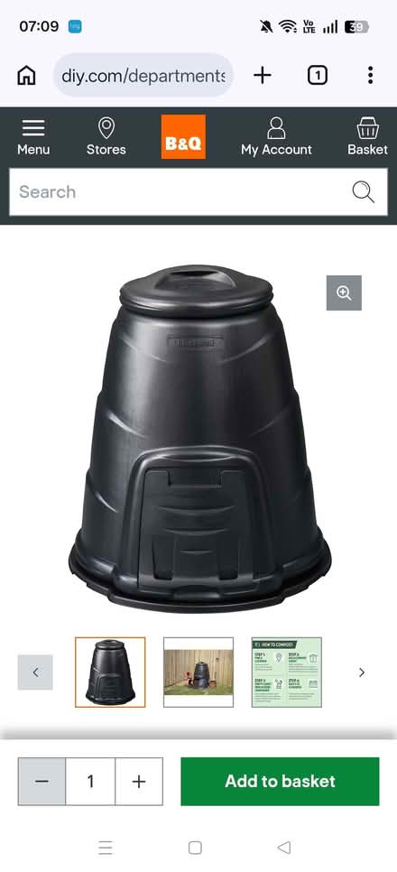 Photo of free Used compost bin (Killingworth NE12) #1