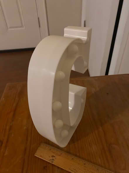 Photo of free Illuminating letter C (East Somerville) #2