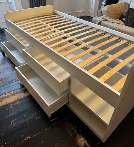 Photo of free IKEA single bed with storage (Tynemouth NE30) #2