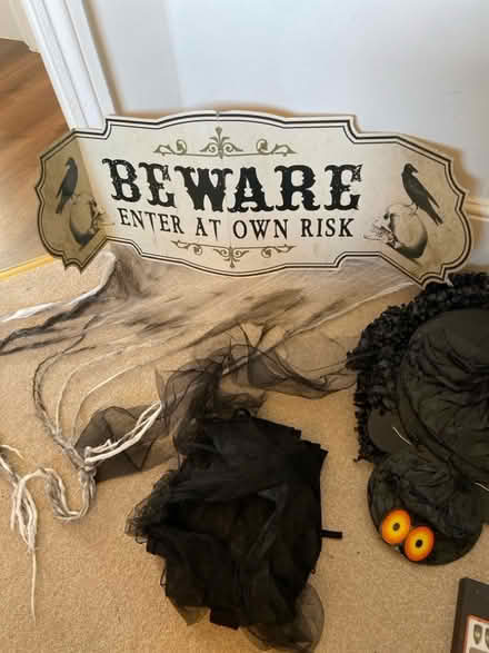 Photo of free Halloween decorations etc, fake nails, cups (Amersham Common HP7) #4