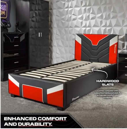 Photo of free XRocker small double ottoman bed (Broughton CH4) #2