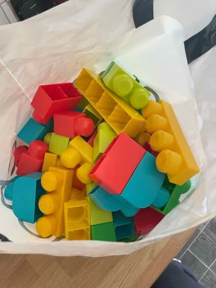 Photo of free Carrier bag full of mega blocks (Tonbridge TN10) #1