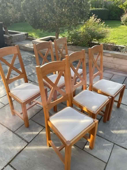 Photo of free 6 dining chairs (Preston CT3) #1