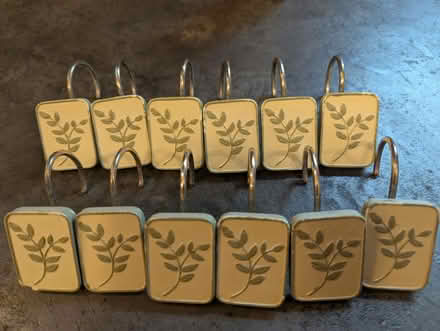 Photo of free Shower curtain ring set (Bitter Lake) #1