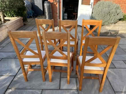 Photo of free 6 dining chairs (Preston CT3) #4
