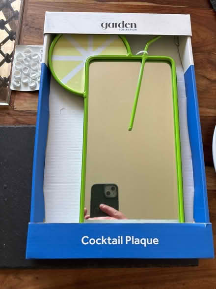 Photo of free Garden or home cocktail mirror (NE34 7hz) #1