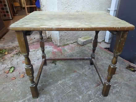 Photo of free Wooden side table (Prenton CH43) #1