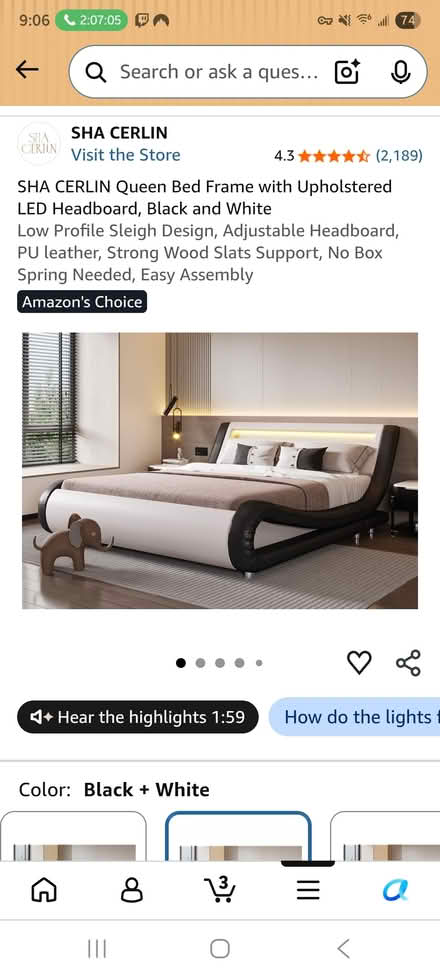 Photo of free Queen bed and frame (Sandwich) #1