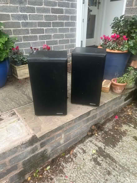 Photo of free Kenwood pair of hi fi speakers (Great Barrow CH3) #1