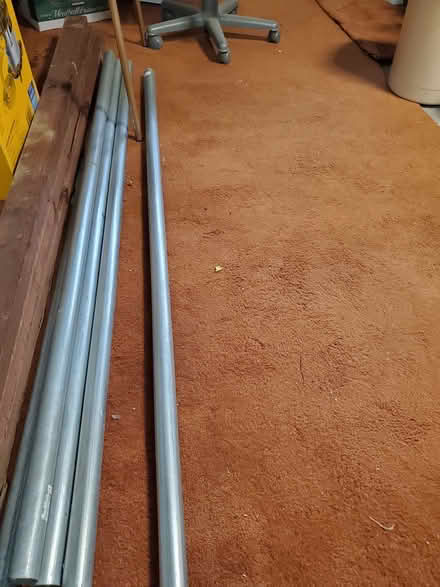 Photo of free Wheatland Metal tubes (5) (DeAnza Blvd - Stvns Crk & 280) #1