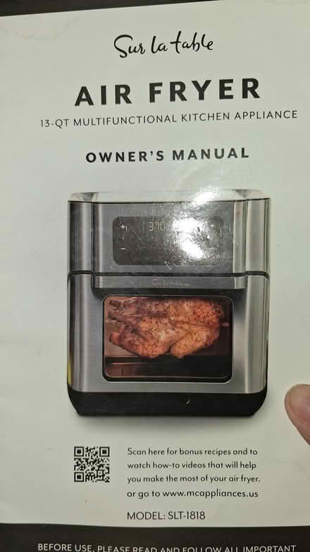 Photo of free Air Fryer Oven 10031 (Hamilton Heights 10031) #1