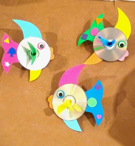 Photo of free Hanging fish decorations for kids (W section, Bowie) #1