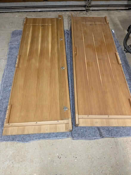 Photo of free 2 Oak Single Wardrobes (Harpenden AL5) #2
