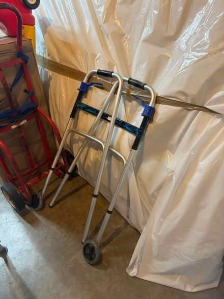 Photo of free Walker, shower seat, toilet booster (Highland, NY) #1