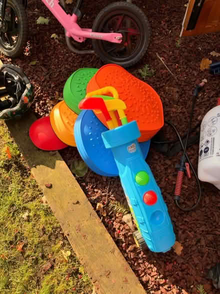 Photo of free Kids stepping stones and Golf set (Cheam SM1) #1