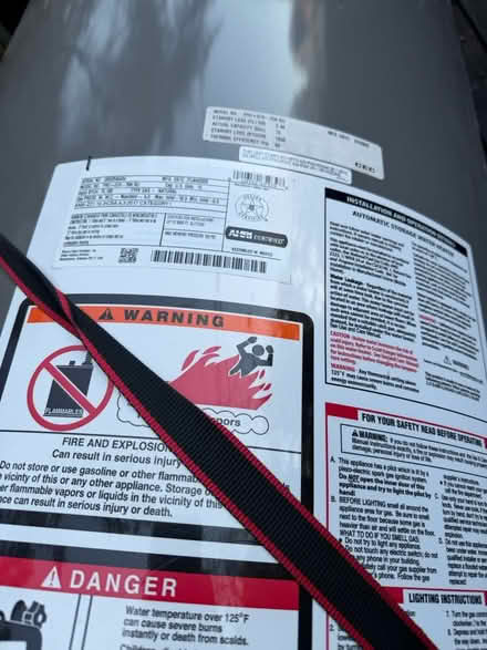 Photo of free 80 gallon natural gas water heater (Glen echo, md) #3