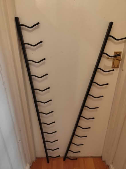 Photo of free Wall mounted metal wine rack (Stepney Green, E1) #1