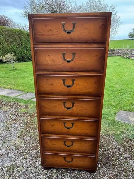 Photo of free Tallboy chest of drawers (Bakewell DE45) #2