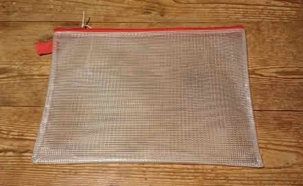 Photo of free Zipped waterproof plastic wallet/folder (Emsworth PO10) #1
