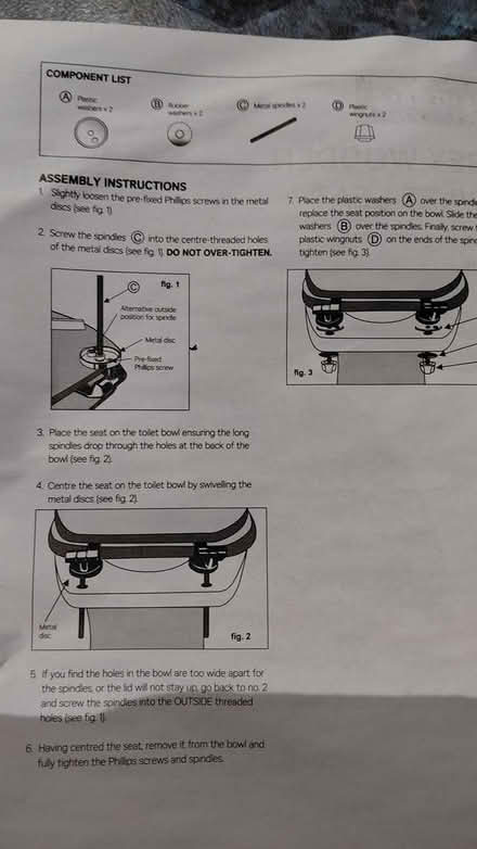 Photo of free Black plastic Toilet seats -new (Kew TW9) #2