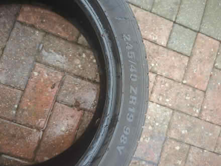 Photo of free Car tire 245x 40/19 98y (Dogsthorpe PE1) #3