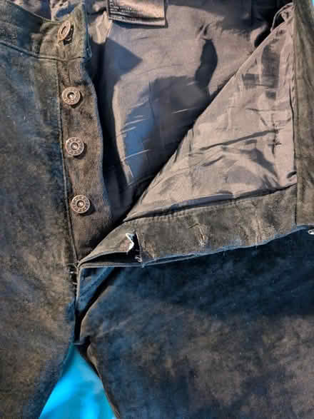 Photo of free Suede leather trousers, black (Norwich NR3) #3