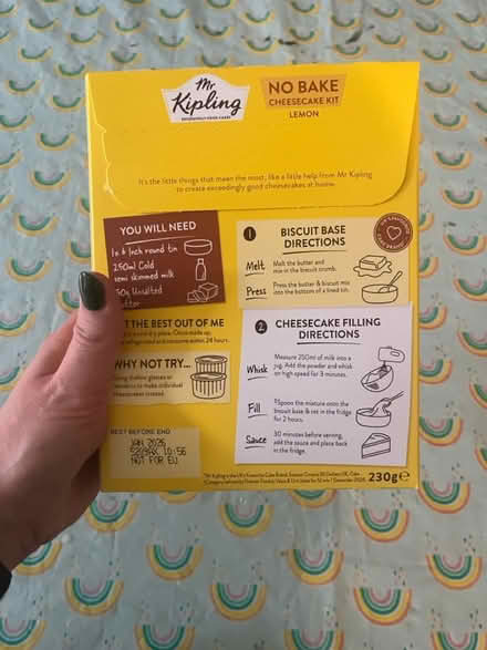 Photo of free Mr Kipling cheesecake sets * 5 (Brookwood GU24) #2