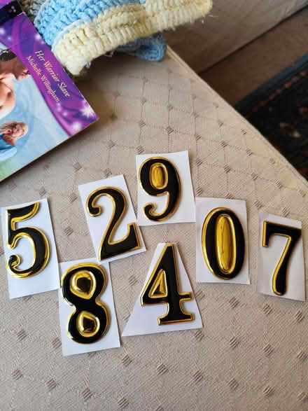 Photo of free Front door numbers (Gidea Park RM11) #1