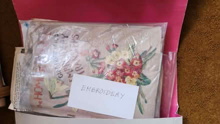 Photo of free Embroidery stuff (Vicars Cross CH3) #3