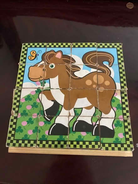 Photo of free Melissa and Doug farm block puzzle (East Somerville) #1