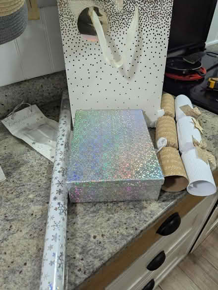 Photo of free Small selection of Xmas wrapping and boxes (Grangeway area NN10) #1