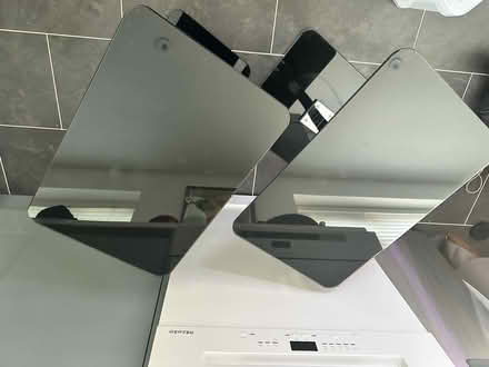 Photo of free Black glass side tables (Hemel Hempstead HP1) #2