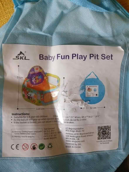 Photo of free Baby Play Pit (Hangleton, West Hove BN3) #2