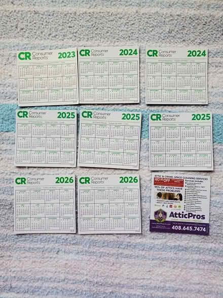 Photo of free Promotional magnets - crafting? (DeAnza Blvd - Stvns Crk & 280) #2