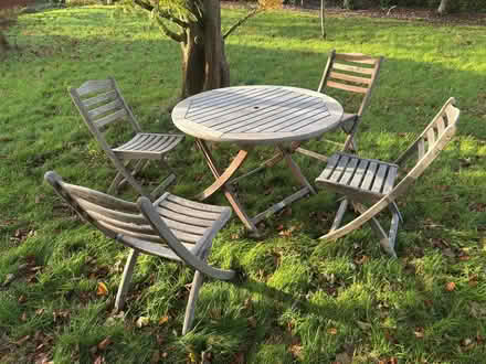 Photo of free Garden table and four chairs (Murton/Hilton CA16) #1