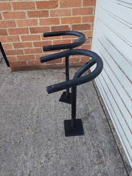 Photo of free 2 Matching Black Speaker Stands (North Abingdon, OX14) #3