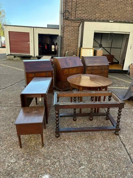 Photo of free Tables and bureaus (Bn2 0df) #1