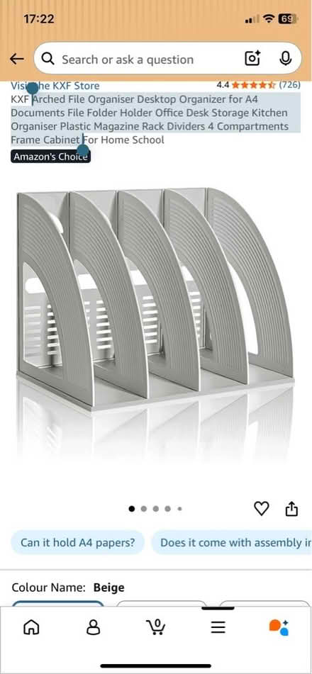 Photo of free File organisers x2 (Colchester CO1) #1