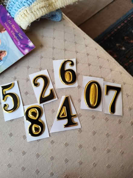 Photo of free Front door numbers (Gidea Park RM11) #2