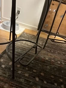 Photo of free 3 bar stools (Johnson and Thille) #4