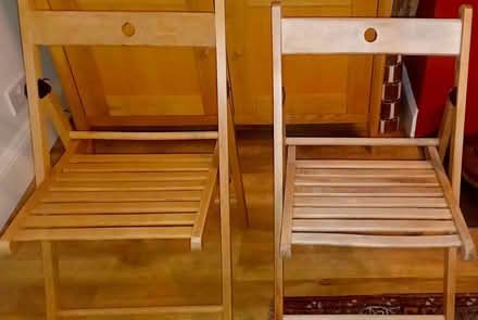 Photo of free Four fold up IKEA chairs (Milltimber AB13) #1