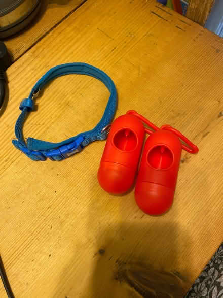 Photo of free Small dog collar & poop bag dispensers (East Challow OX12) #1