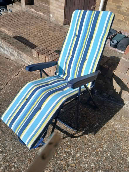 Photo of free Garden Recliner (Hangleton, West Hove BN3) #1