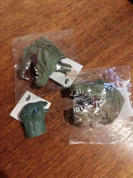 Photo of free Dinosaur finger toys (Tottenham Hale N17) #1
