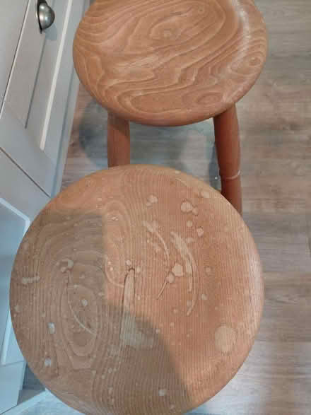 Photo of free Wooden stools (Tinkersley DE4) #2