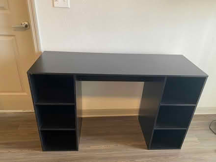 Photo of free Back Mainstays 6-Cube Storage Desk (Gainesville) #3
