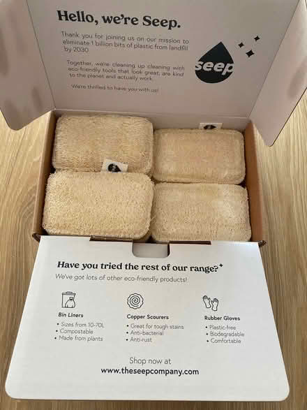 Photo of free SEEP Eco sponges (Chattenden ME3) #1