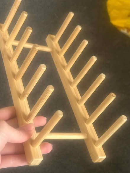 Photo of free 2x Wooden dish holders (Shipley BD17) #1