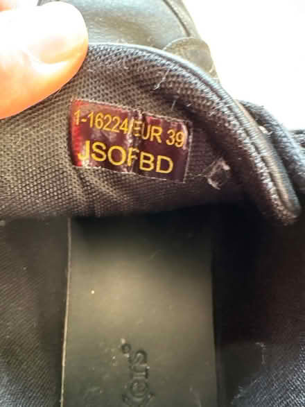 Photo of free Boys size 6 leather school shoes (M20 east didsbury) #2